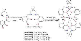 A Series Of Trinuclear Zinc Ii Complexes With Reduced