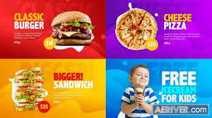 They are easy to use, fast to render and very well organized. Videohive Food Menu Promo 21986286 Free