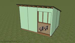 goat shelter plans pdf