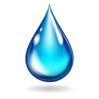 water drop vector art icons and