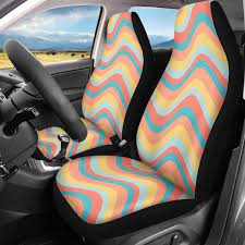 Retro Groove Car Seat Covers Hip Groovy