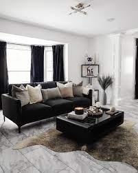 how to style a black sofa castlery