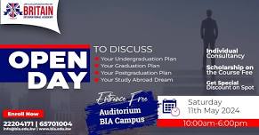 BIA Open Day