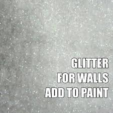 100g Fine Clear White Glitter For Walls