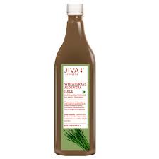 wheatgr with aloevera juice