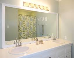 Improve the value of your home with this easy to follow tutorial on how to frame a bathroom mirror with just a few supplies! Home Dzine Bathrooms Frame A Bathroom Mirror
