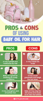 benefits of using baby oil on your hair