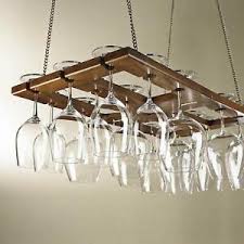 hanging wine glass ceiling rack holder