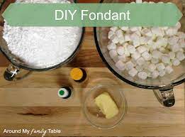 how to make homemade fondant around