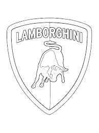 The company is owned by the volkswagen group through its subsidiary audi. Kleurplaat Lamborghini Logo Leukekleurplaten Nl