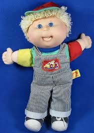 Cabbage patch doll kid blonde bunches baby jakks blue eyes play along. Cabbage Patch Kids Toddler Boy Blonde Hair Blue Eyes First Edition Hasbro 1990 Hasbro Cabbage Patch Kids Blonde Hair Blue Eyes Patch Kids