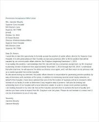 Formal Promotion Letter Under Fontanacountryinn Com