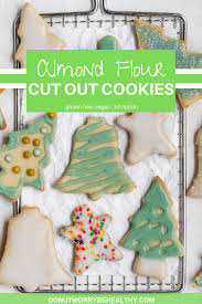 A collection of keto christmas cookies recipes that are perfect for the holiday. Almond Flour Cut Out Sugar Cookies Donut Worry Be Healthy
