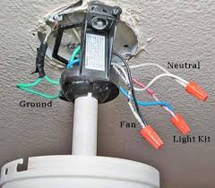 ceiling fans wiring and installation
