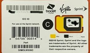 View the graphic below to determine the appropriate sim card for your phone. Sprint Byod Sim Card Csim V1 Activation Kit Boost Virgin Bring Your Own Device 8 00 Picclick