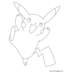 Pokemon linearts by lilly gerbil on deviantart.permission: Pikachu Pokemon Coloring Pages Printable