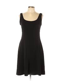 Details About Dress Barn Women Black Casual Dress 12 Petite
