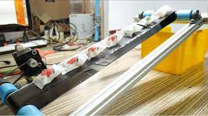 simple conveyor belt from pvc pipe