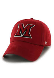 47 Miami Redhawks Mens Red 47 Franchise Fitted Hat 4802553