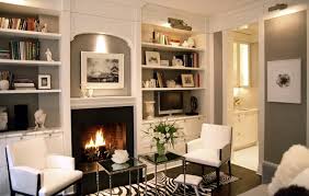 Fireplace Built Ins Transitional