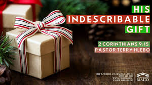 his indescribable gift 2 corinthians 9