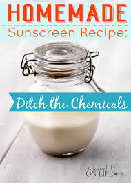 diy homemade sunscreen ditch the