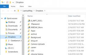 Dropbox is a file hosting service operated by the american company dropbox, inc., headquartered in san francisco, california, that offers cloud storage, file synchronization, personal cloud. How To Add Dropbox To The Windows 10 File Explorer Laptop Mag