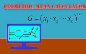 geometric mean calculator mather com