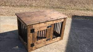 how to build a dog crate made with