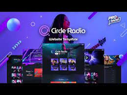 free radio station templates for your