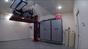 motorcycle lift garage project you