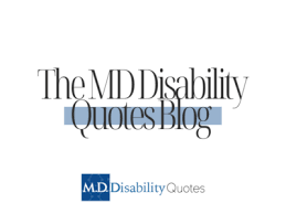 M.D. Disability Quotes gambar png