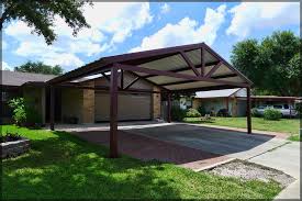 '''carport in front of garages''' photographed by me! Verandahs And Carports Arcwell Drafting Design