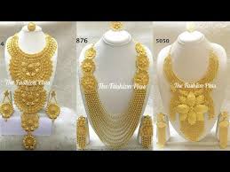 saudi gold heavy jewellery designs