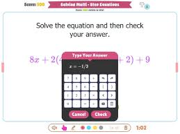 Solving Multi Step Equations Na App