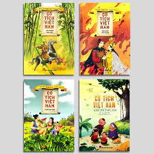 Sách - Bộ 4 quyển Cổ tích Việt Nam: Giấc mơ tuổi thơ + Ở hiền gặp lành +  Tình nghĩa thủy chung + Câu chuyện khai quốc