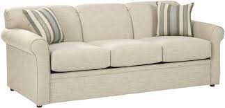 Belgian Ivory Sleeper Sofa Bed W Gel