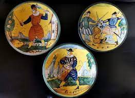 Hand Painted Ceramic Wall Plates