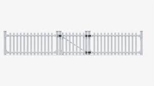 How tall is a white vinyl fence gate? Picket Fence Png Images Transparent Picket Fence Image Download Pngitem