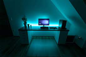 Therefore it takes no desk space at all, which is a great space saver for a desk. Wonderful Desk Rgb Led Strips Passive Lighting Nerotecs