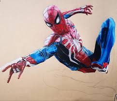 The stills from the movie spiderman can make a good background for your pc or work cubicle, but they are not always easy to download for free. Artstation Spider Man Ps4 Drawing Rosario Carmina