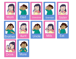 Baby Sign Language Chart Colorful Loving Printable