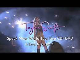 speak now world tour live cd dvd you
