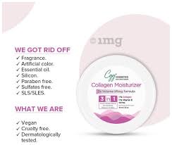 cgg cosmetics collagen moisturiser