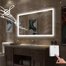 gesipor 60 x36 bathroom led mirror