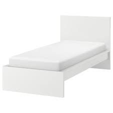 Malm Bed Frame High White Twin