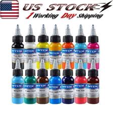 comprar 14 color intenz tattoo ink set