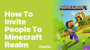 how to invite people to your minecraft
