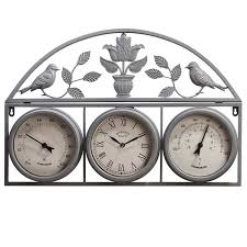 Garden Clock And Weather Station