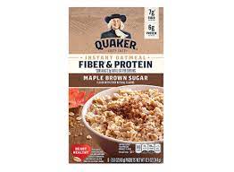 every por instant oatmeal in
